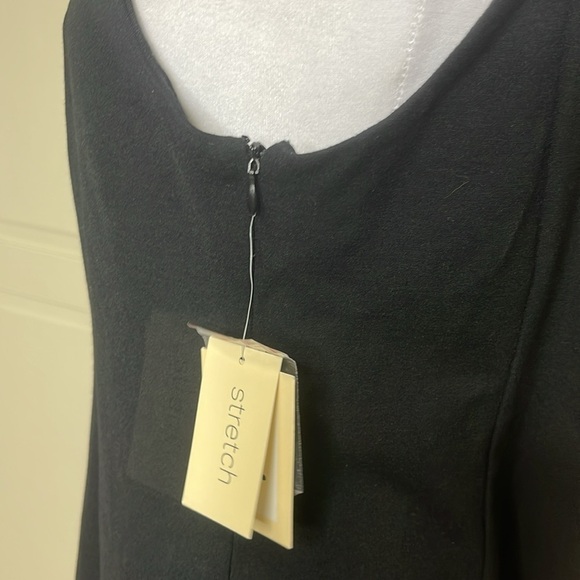 Eci Women’s Studded Black Stretch Cocktail Dress Sleeveless No size tag NWT - Picture 9 of 12